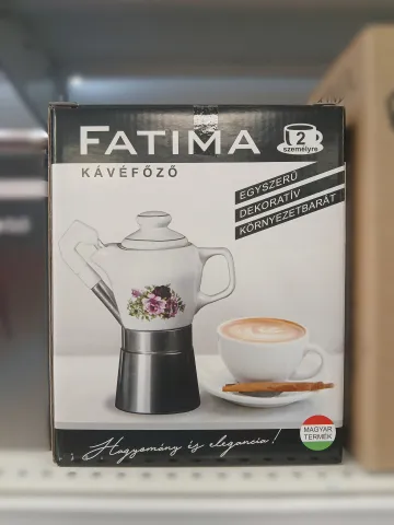 2 Személyes Kotyogós Kávéfőző